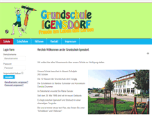 Tablet Screenshot of grundschule.igensdorf.de